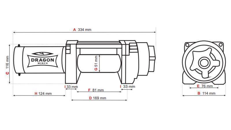 TREUIL ÉLECTRIQUE 12 V DWH 3500 HD - 1588 kg