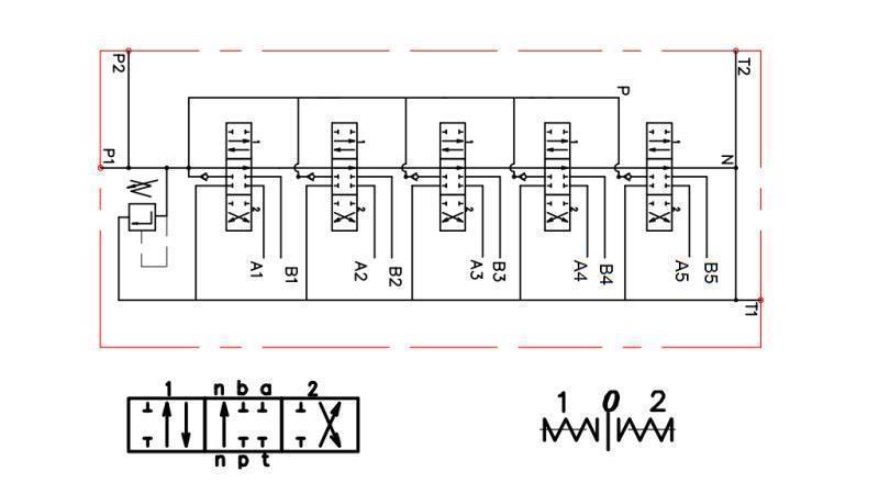 DIAGRAMME DE CÂBLAGE 5xP80
