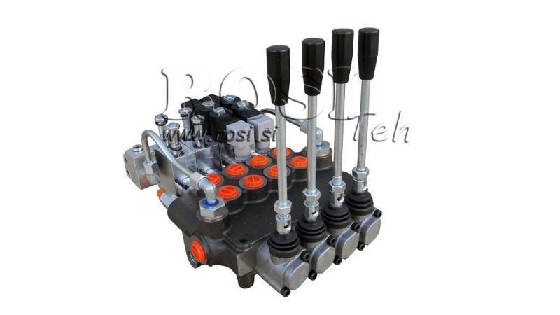 HIDRAVLIČNI VENTIL 4xP80 - EO 12V