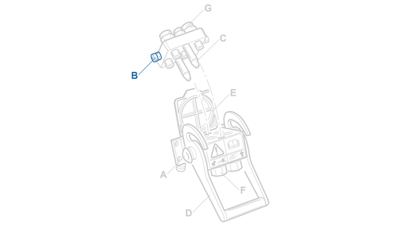 VIS POUR MULTI-FASTER PARTIE MOBILE