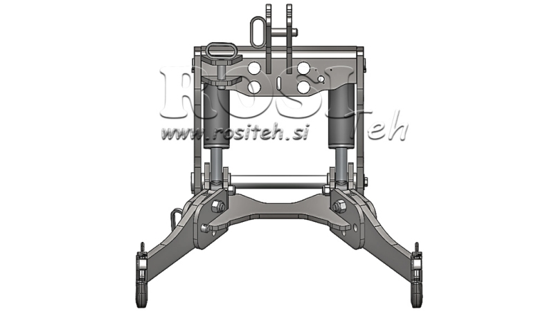 UNIVERZALNI KIT PREDNJA ČELNA HIDRAVLIKA 2KAT ZA TRAKTOR 1500kg
