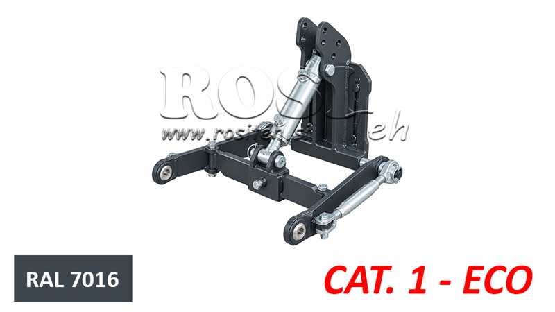KIT UNIVERSEL HYDRAULIQUE FRONTAL ( AVANT) 01 EME CATEGORIE - ECO POUR TRACTEUR
